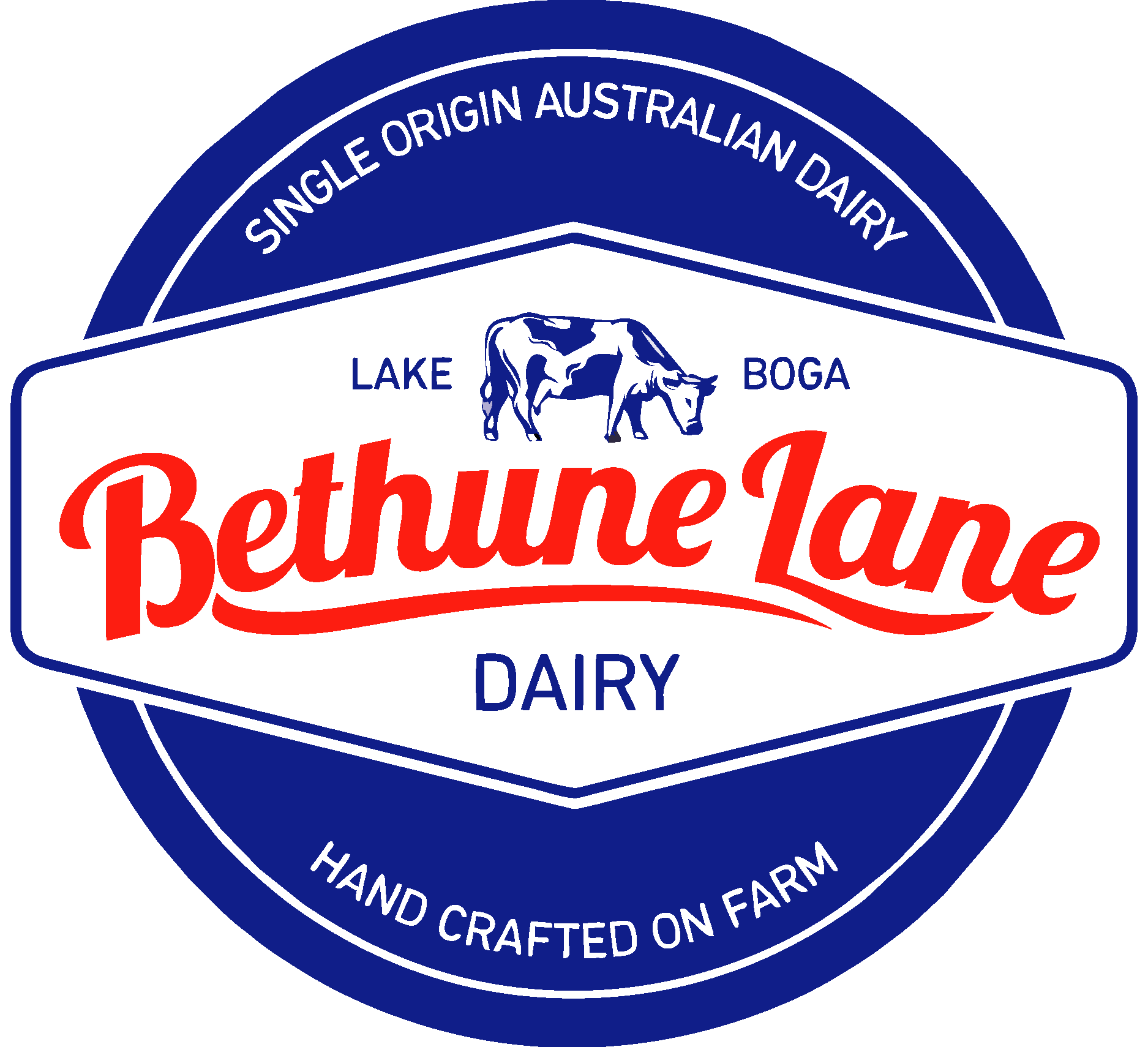 Bethune Lane Dairy Logo Vector Logo